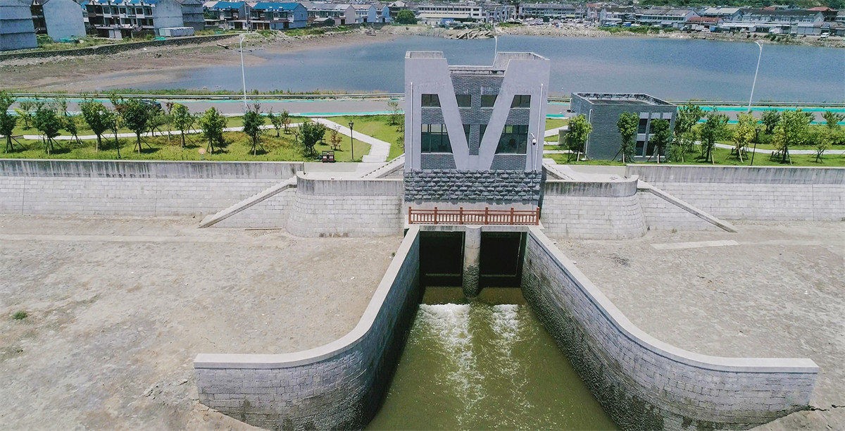 奉化桐照海塘照片